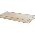 S.M. Woodstone Champagne Scal. Ang. D/С.М. Вудстоун Шампань Угловая Ступень Пс 33х60 620070000505