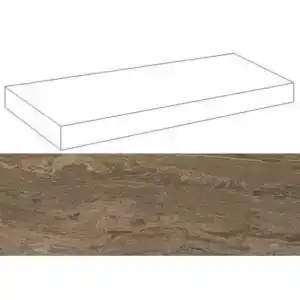 S.M. Woodstone Taupe Scal. Ang. S/С.М. Вудстоун Таупе Угловая Ступень Лс 33х60 620070000502