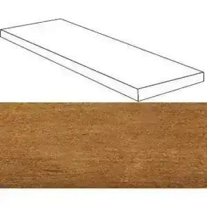Verity Cognac Scalino Angolare SX 33х120/Верити Коньяк Ступень Угловая Левая 33х120 620070001155