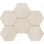 Мозаика SF01 Soft Wood Hexagon неполированная 25×28.5 B2535257