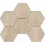 Мозаика SF02 Soft Wood Hexagon неполированная 25×28.5 B2535259