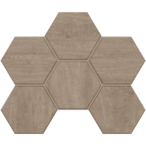 Мозаика CW02 Classic Wood Hexagon неполированная 25×28.5 Mosaic/CW02_NR/25×28,5/Hexagon