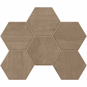 Мозаика CW03 Classic Wood Hexagon неполированная 25×28.5 Mosaic/CW03_NR/25×28,5/Hexagon