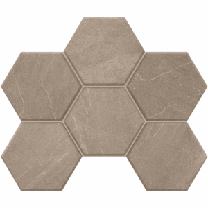 Мозаика GB02 Gabbro Hexagon неполированная 25×28.5 Mosaic/GB02_NR/25×28,5/Hexagon
