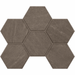 Мозаика GB03 Gabbro Hexagon неполированная 25×28.5 Mosaic/GB03_NR/25×28,5/Hexagon