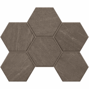 Мозаика GB03 Gabbro Hexagon неполированная 25×28.5 Mosaic/GB03_NR/25×28,5/Hexagon