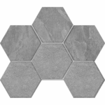 Мозаика LN03/TE03 Luna Hexagon неполированная 25×28.5 Mosaic/LN03_NS/TE03_NS/25×28,5/Hexagon