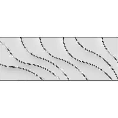 Стеновые 3D панели Zaha S-lines Rifinitura